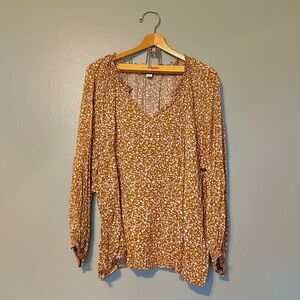Floral Pattern Blouse
